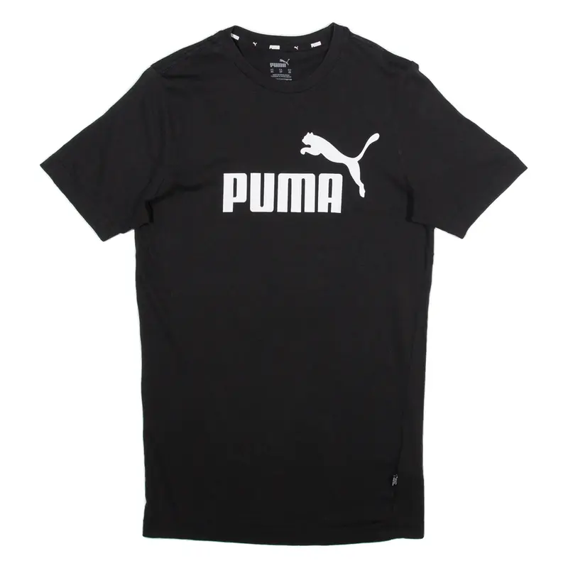 PUMA Mens T-Shirt Blue XS
