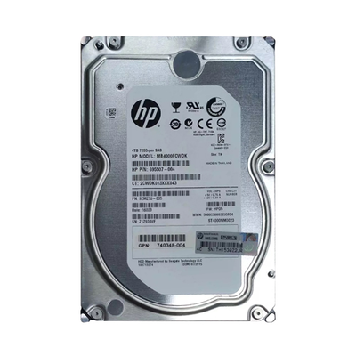 740348-004 HP 4TB 6Gb/s SAS 7200 3.5-Inch Hard Drive