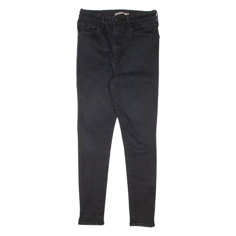 LEVI'S Mile High Womens Jeans Black Slim Skinny W26 L28
