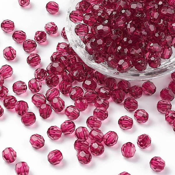 Transparent Acrylic Beads