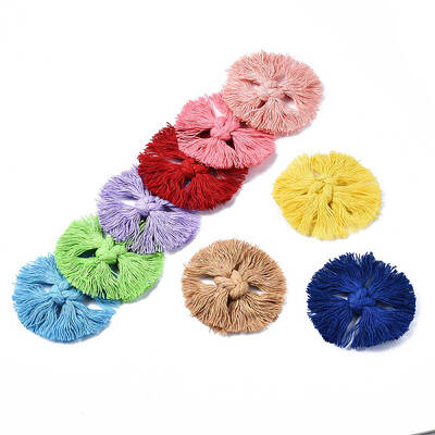 Polycotton(Polyester Cotton) Woven Pendant Decorations