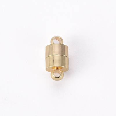 Brass Magnetic Clasps with Loops