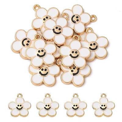 Alloy Enamel Pendants