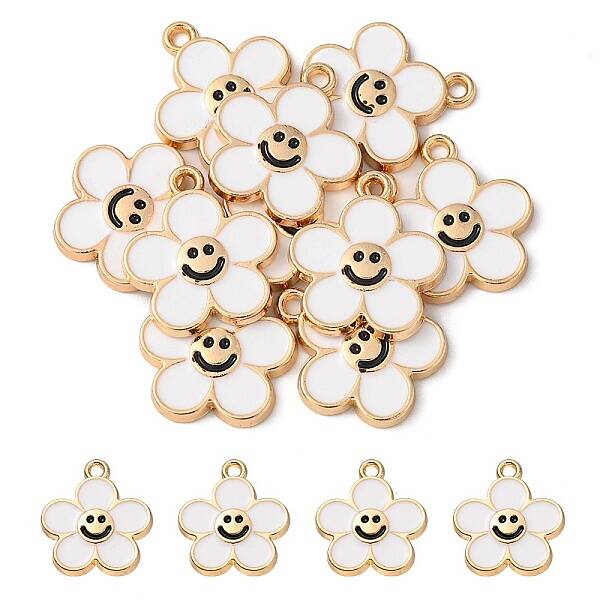 Alloy Enamel Pendants