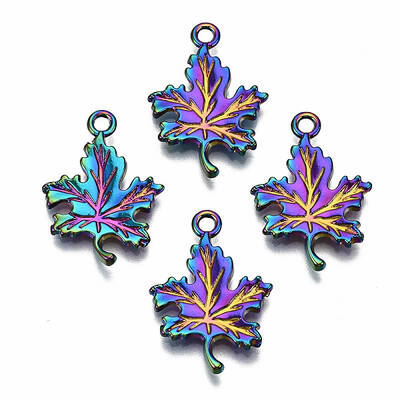 Rainbow Color Alloy Pendants