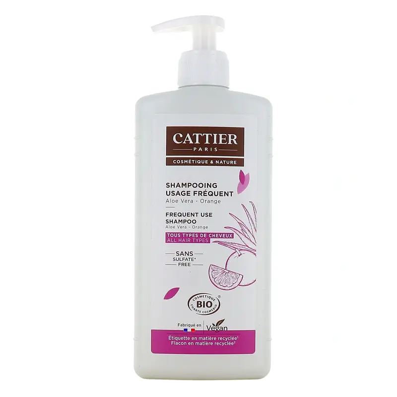 Cattier Organic Frequent Use Shampoo 500ml