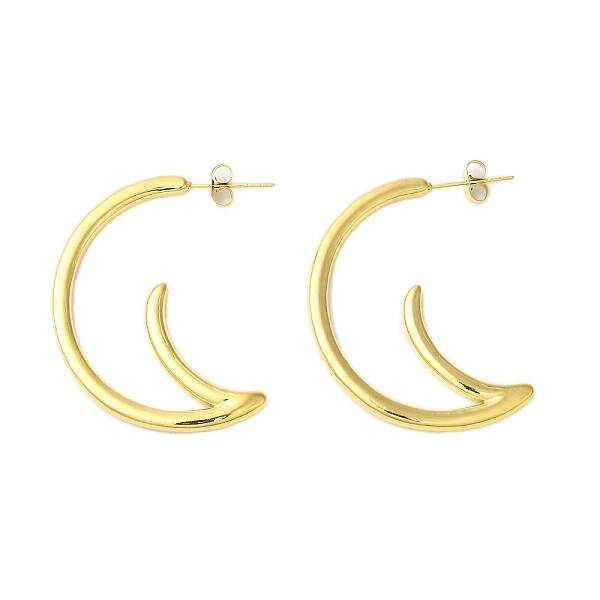 Ion Plating(IP) 304 Stainless Steel Stud Earrings