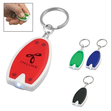 250 Custom LED Key Chain - Extra Bright & Battery Included