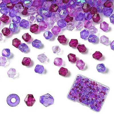 Transparent Acrylic Beads