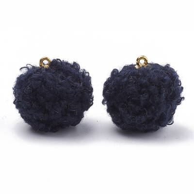 Handmade Cloth Fabric Covered Pendants
