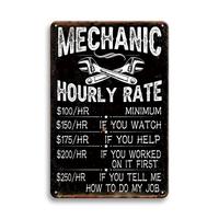 Letter Pattern Garage Car Sign, Creative Waterproof Durable Sign, Wall Art Decor for Home Living Room Bedroom, Signage