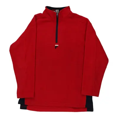 Fila Fleece - Large Red Polyester