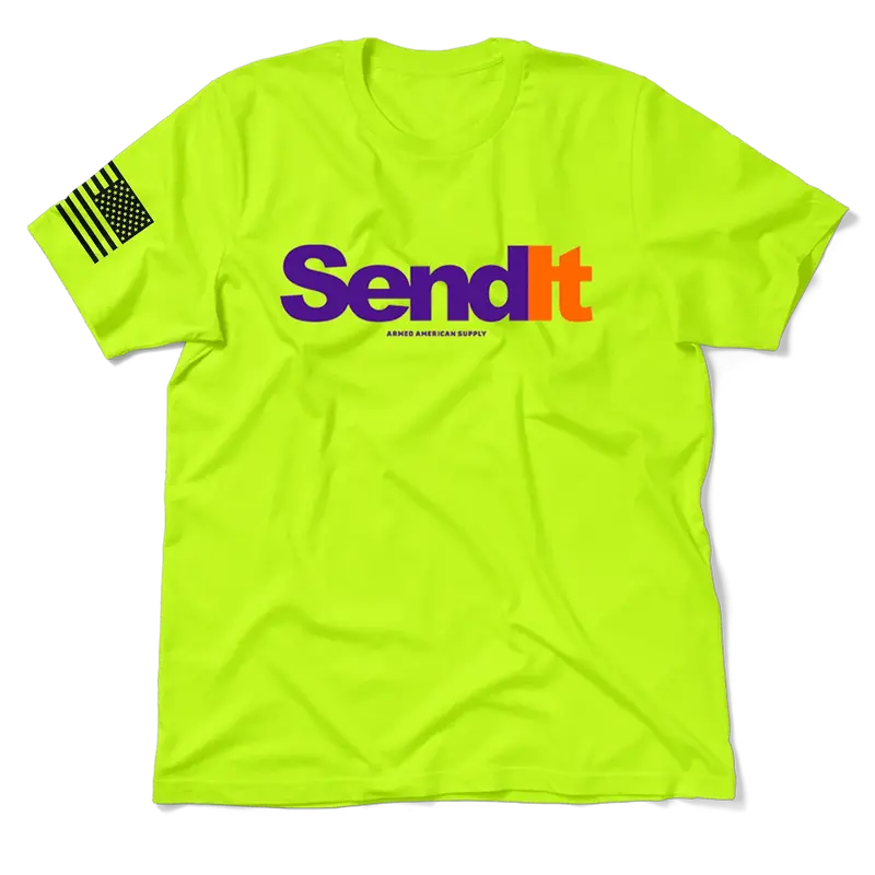Send It - Safety Yellow T-Shirt