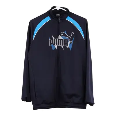 Age 16 Puma Track Jacket - 2XL Navy Polyester