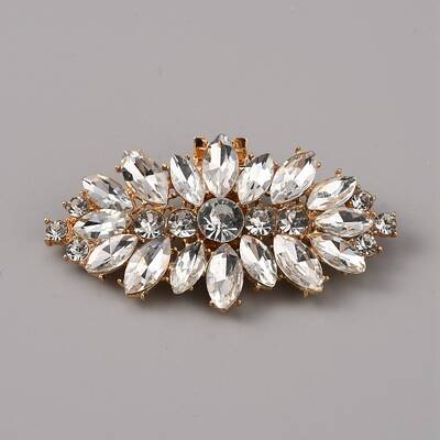 Alloy Crystal Rhinestone Shoe Decoration