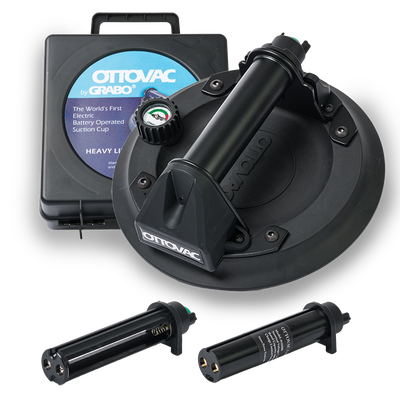 OTTOVAC Portable Electric Suction Gripster for Glass, 220 lb