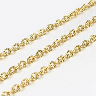 Iron Textured Cable Chains