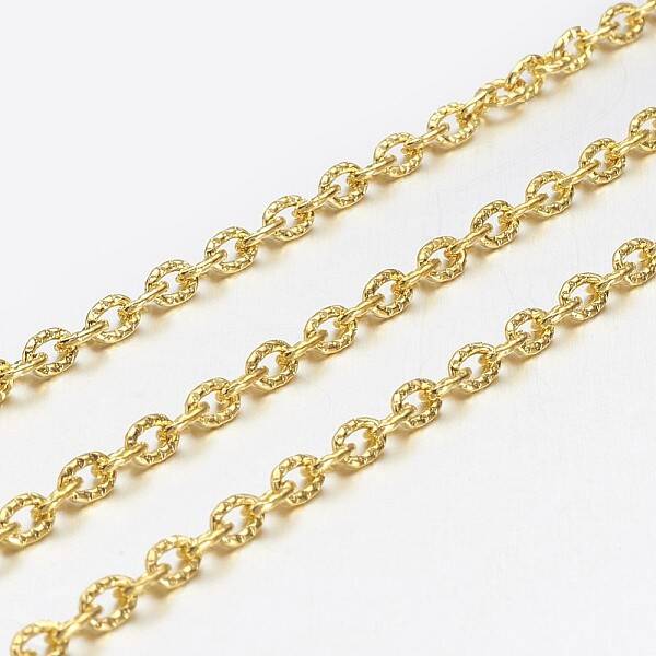 Iron Textured Cable Chains