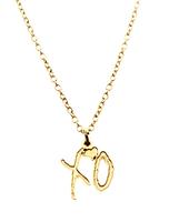 Dainty Gold Stainless Steel Unisex Rapper Necklace