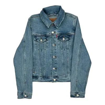 Levis Denim Jacket - Large Blue Cotton Blend