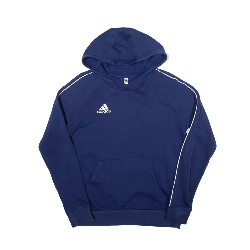 ADIDAS 2019 Hoodie Blue Pullover Boys 13-14 Years