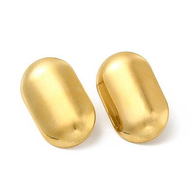 Ion Plating(IP) 304 Stainless Steel Stud Earrings