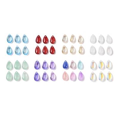 Transparent Glass Charms