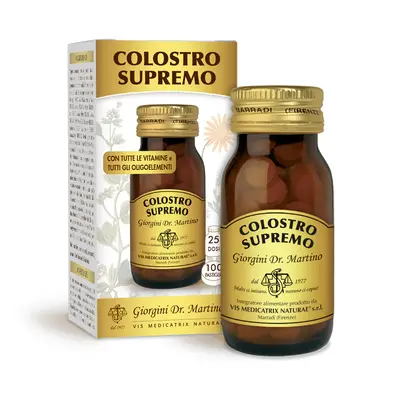 Dr Giorgini Colostrum Supreme 100 tablets of 500 mg - 50 gr
