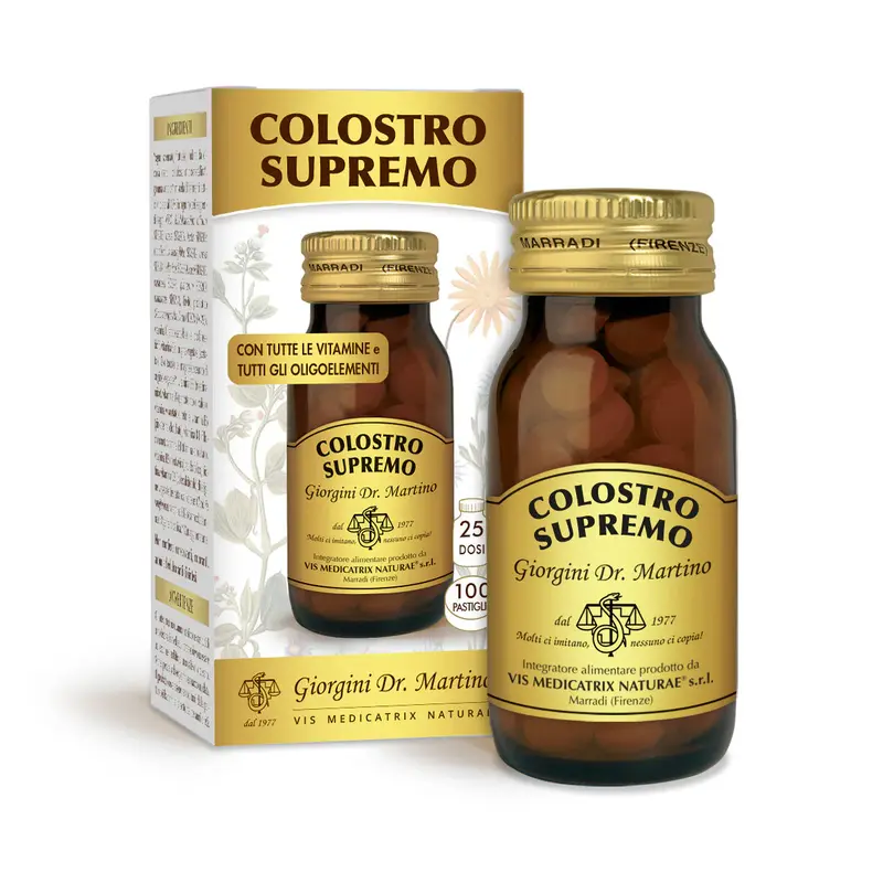 Dr Giorgini Colostrum Supreme 100 tablets of 500 mg - 50 gr