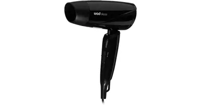 Wad Clicco Mini Dryer Travel Hair Dryer Black