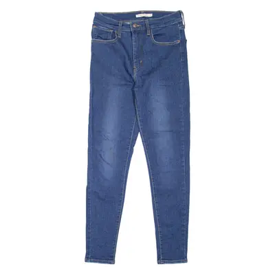 LEVI'S Mile High Womens Jeans Blue Slim Skinny Stone Wash W27 L28