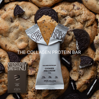 Stars + Honey | The Protein Bar - Cookies and Cream with Cocoa, All Natural with Collagen, Gluten-Free, Dairy-Free, Soy-Free ...