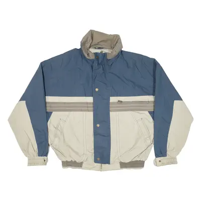 LET'S GO Mens Coat Beige Hooded XL