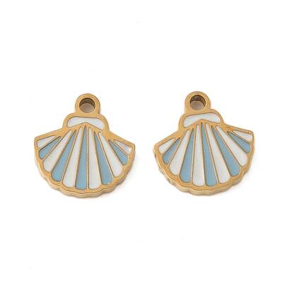 304 Stainless Steel Enamel Charms