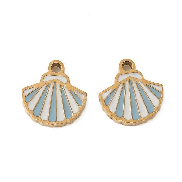 304 Stainless Steel Enamel Charms
