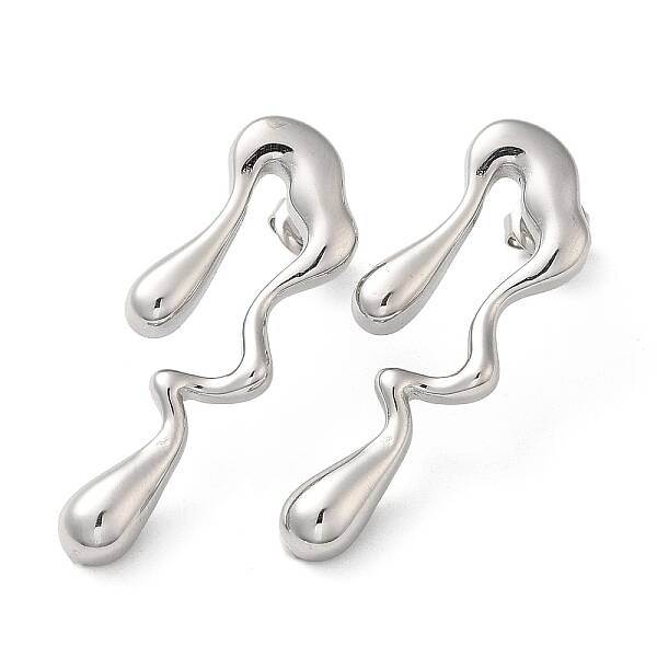 Non-Tarnish 304 Stainless Steel Stud Earrings