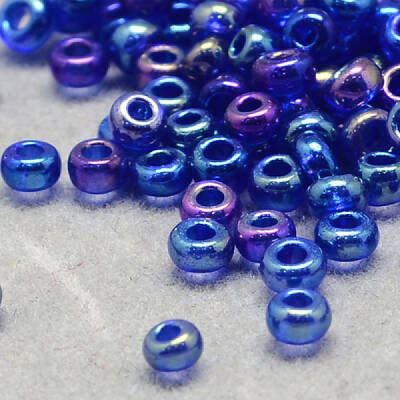 8/0 Grade A Round Glass Seed Beads
