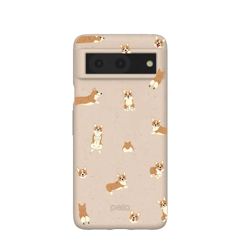 Seashell Corgi Cuties Google Pixel 8 Case
