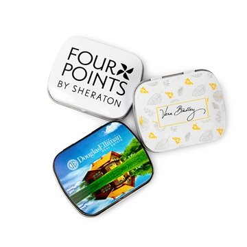 125 Custom Domed Tin-MicroMints - Refillable & USA Made