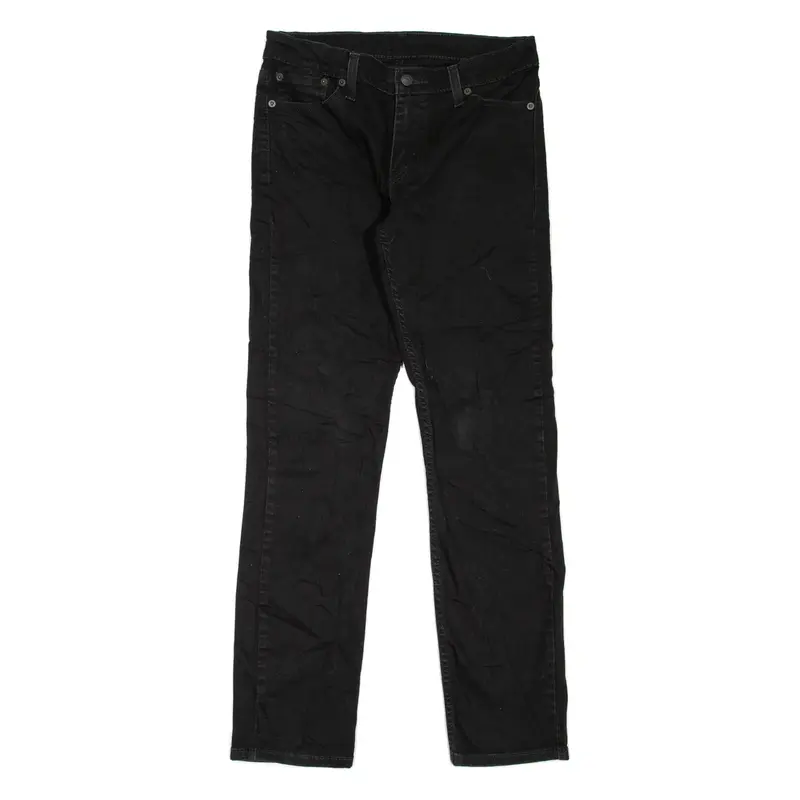LEVI'S 511 Jeans Mens Black Slim Straight W30 L32
