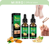 JAYSUING Ginger Nail Treatment | Vitamin E & Plant Essential Oils for Nail Care,Ginger Cuticle Care Oil for Nails,Cuticle Ser...