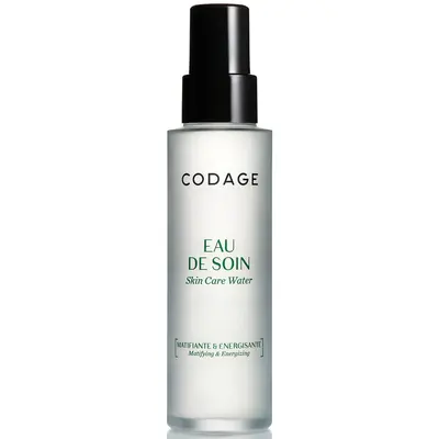 Codage, Eau De Soin, Mattifying and Energizing, Essential Water, 100 ml