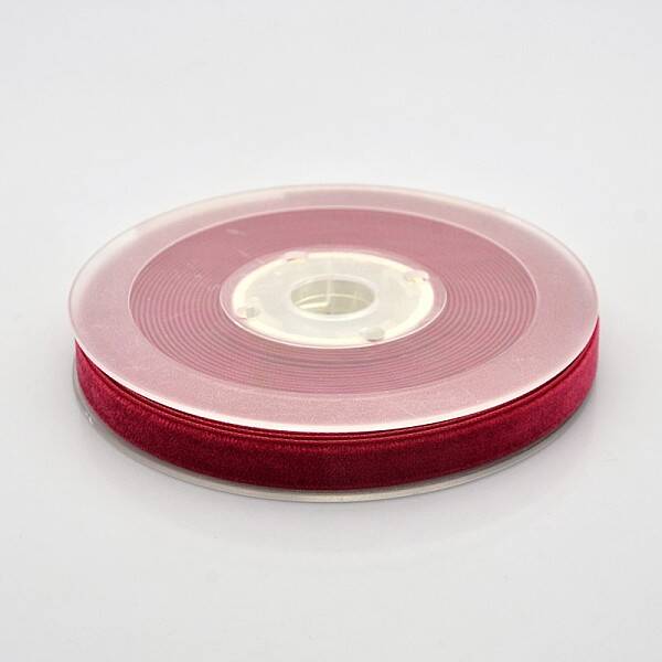 Polyester Velvet Ribbon for Gift Packing and Festival Decoration