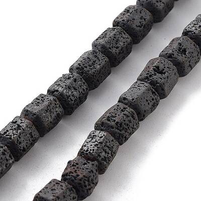 Natural Lava Rock Beads Strands