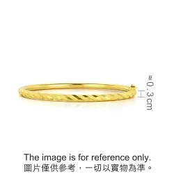 '1934' 999.9 Gold Bangle