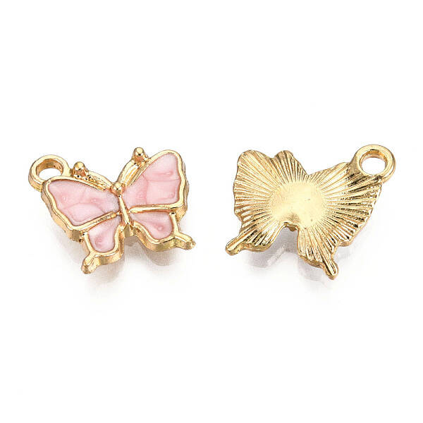 Light Gold Plated Alloy Charms