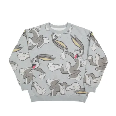 BETTY B+R Bugs Bunny Sweatshirt Grey Womens L