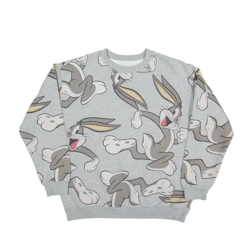 BETTY B+R Bugs Bunny Sweatshirt Grey Womens L