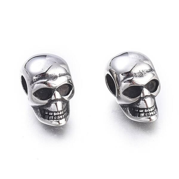 Halloween 304 Stainless Steel European Beads