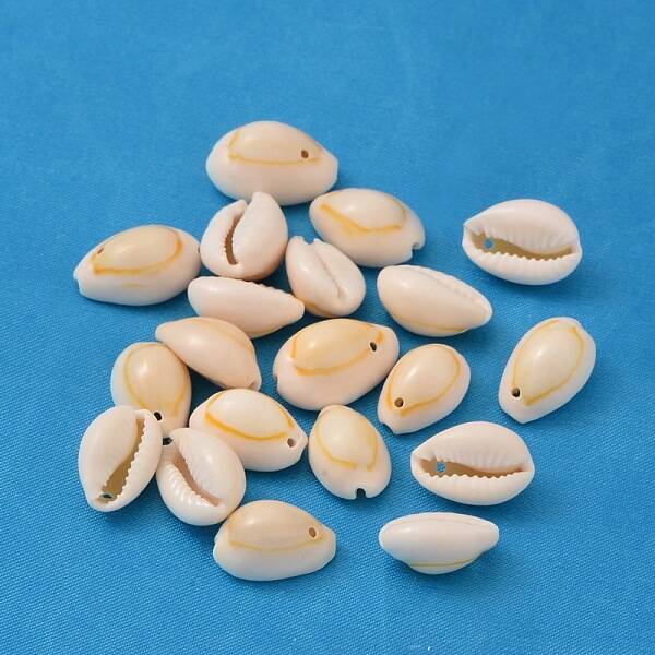 Natural Cowrie Shell Pendants